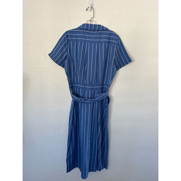 J. Crew Patch Pocket Poplin Shirt Dress NWT Size 4 - Picture 8 of 12